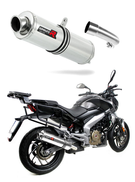 Bajaj Dominar 400 2016 - 2018 Exhaust Silencer Muffler ST + dB killer medium 20 m.