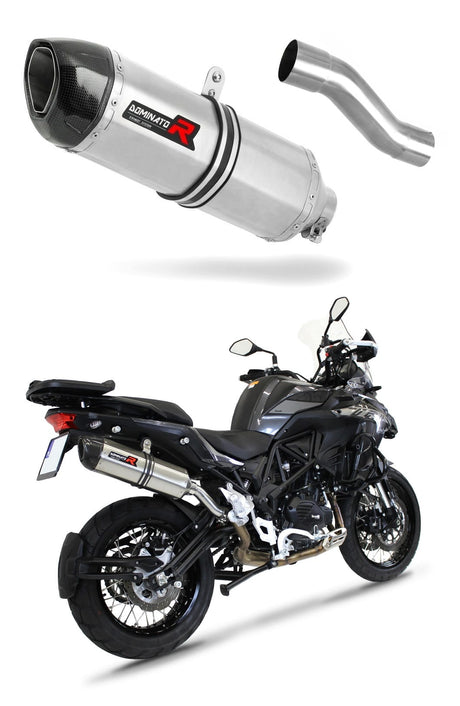 Benelli TRK 502 X 2018 - 2021 Exhaust Silencer Muffler HP1 + dB killer medium 20 m.