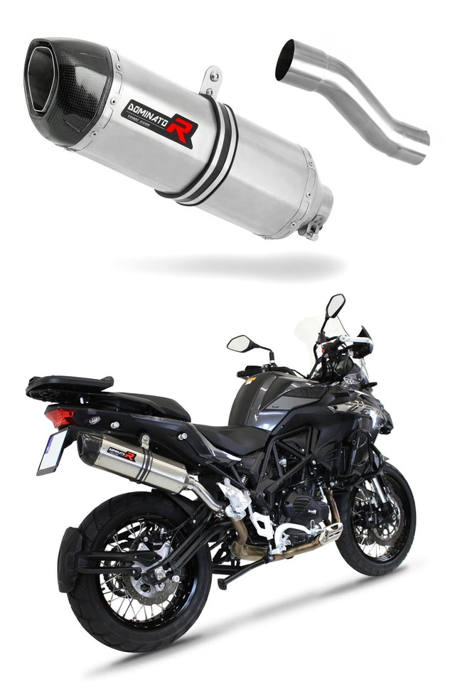 Benelli TRK 502 X 2018 - 2021 Exhaust Silencer Muffler HP1 + dB killer medium 20 m.