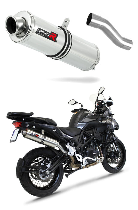 Benelli TRK 502 X 2018 - 2021 Exhaust Silencer Muffler ST + dB killer medium 20 m.