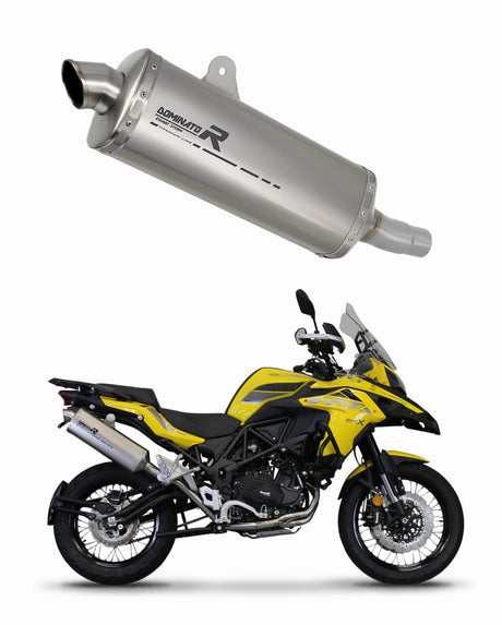 Benelli TRK 502 X 2022 - 2023 Exhaust Silencer Muffler Titanium P7 + dB killer medium 20 m.