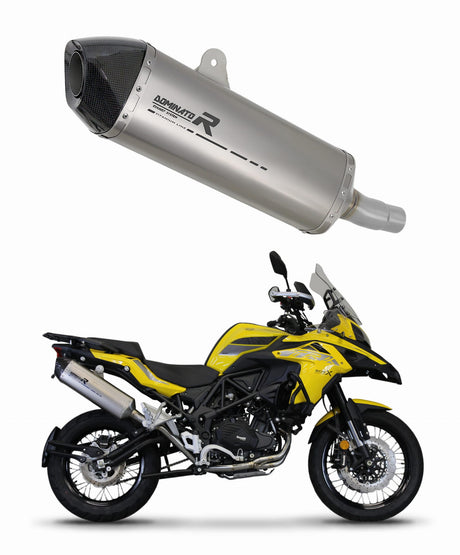 Benelli TRK 502 X 2022 - 2023 Exhaust Silencer Muffler Titanium HP7 + dB killer medium 20 m.