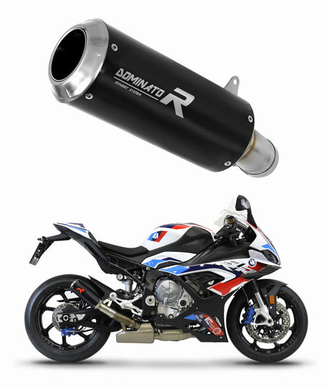 BMW M1000RR 2021 - 2022 Exhaust Silencer Muffler GP BLACK + dB killer medium 20 m.