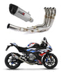 BMW M1000RR 2021 - 2022 Full Exhaust System Collector Silencer HP6 + dB killer medium 20 m.