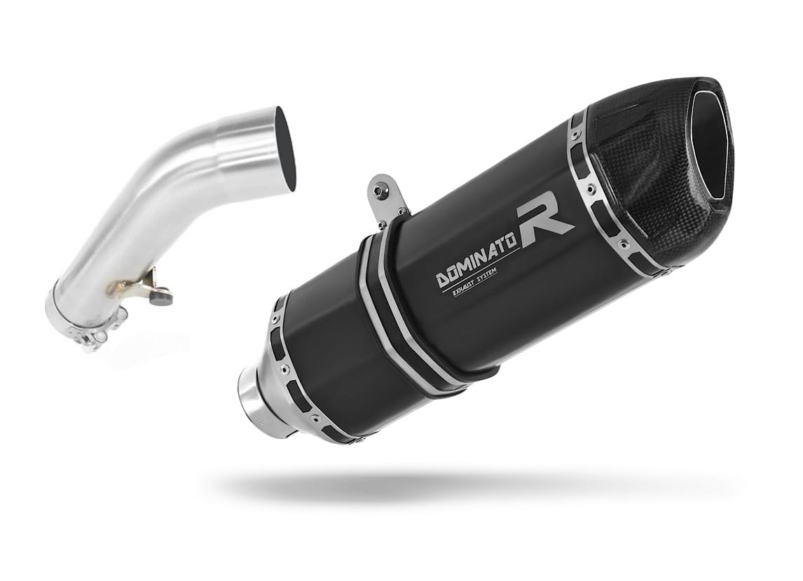 BMW R1200R 2006 - 2009 Exhaust Silencer Muffler HP1 BLACK + dB killer medium 20 m.