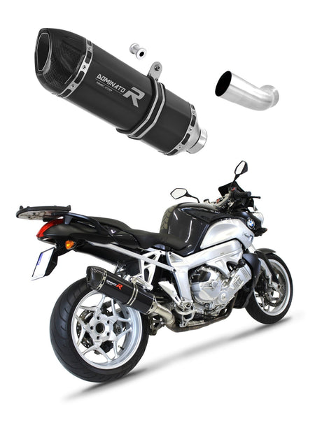 BMW K1200R 2005 - 2009 Exhaust Silencer Muffler HP1 BLACK + dB killer medium 20 m.