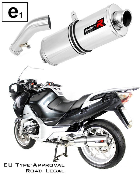 R1200RT EU Approved Exhaust Silencer OVAL 2004 - 2009 20 m.
