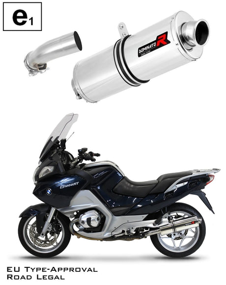R1200RT EU Approved Exhaust Silencer OVAL 2010 - 2013 20 m.