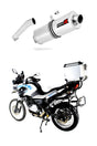 BMW G650 GS 2011 - 2018 Exhaust Silencer Muffler OV + dB killer medium 20 m.
