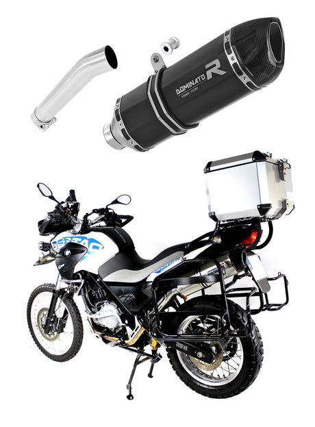 BMW G650 GS 2011 - 2018 Exhaust Silencer Muffler HP1 BLACK + dB killer medium 20 m.