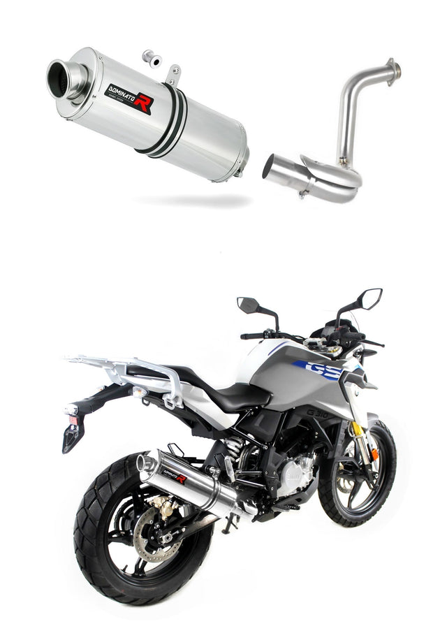 BMW G310GS 2016 - 2024 Exhaust Silencer Muffler OV + dB killer medium 20 m.