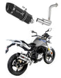 BMW G310GS 2016 - 2024 Exhaust Silencer Muffler HP1 BLACK + dB killer medium 20 m.