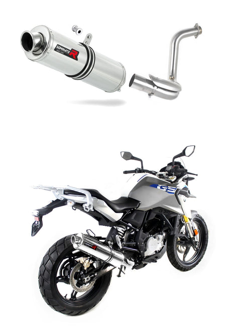 BMW G310GS 2016 - 2024 Exhaust Silencer Muffler ST + dB killer medium 20 m.