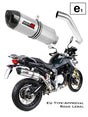 F850GS EU Approved Exhaust Silencer HP1 2016 - 2020 20 m.