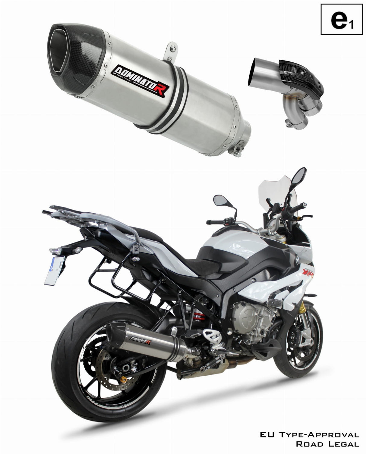 S1000XR EU Approved Exhaust Silencer HP1 2015 - 2019 20 m.