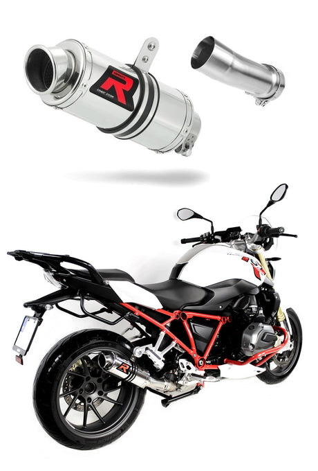 BMW R1200R 2015 - 2018 Exhaust Silencer Muffler GP1 + dB killer medium 20 m.