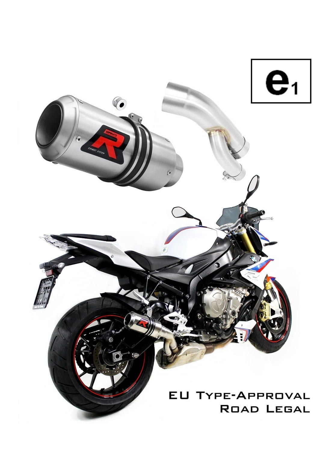 S1000R EU Approved Exhaust Silencer GP 2017 - 2020 20 m.