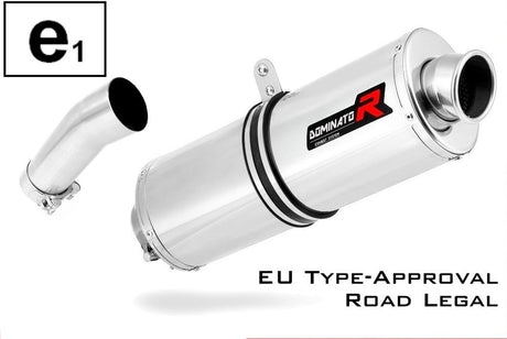 F800GS Adventure EU Approved Exhaust Silencer OVAL 2008 - 2017 20 m.