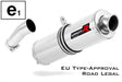 F800GS Adventure EU Approved Exhaust Silencer ROUND 2008 - 2017 20 m.