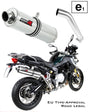 F850GS Adventure EU Approved Exhaust Silencer ROUND 2016 - 2020 20 m.