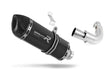 Can am SPYDER RS 990 2007 - 2012 Exhaust Silencer Muffler HP1 BLACK + dB killer medium 20 m.