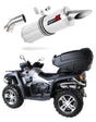 Cf moto X8 Terralander 800 V Twin 2012 - 2016 Exhaust Silencer Muffler ST + dB killer medium 20 m.
