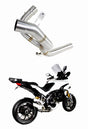 MULTISTRADA 1200 Exhaust Cat Eliminator DECAT 2010 - 2014 20 m.
