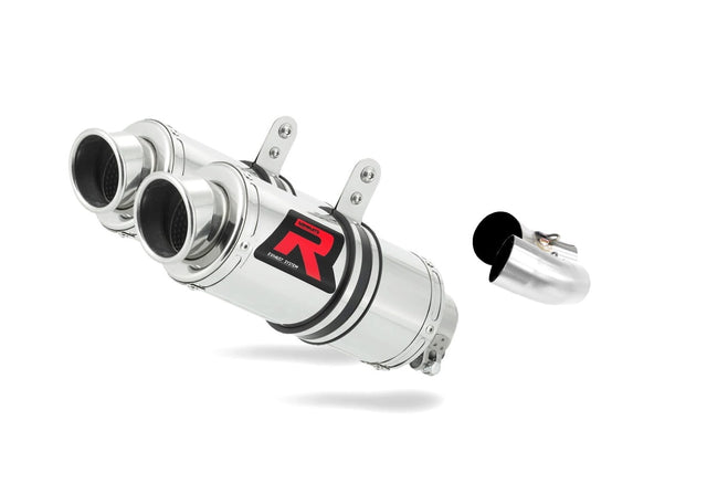 Ducati MONSTER 796 2010 - 2015 Exhaust Silencer Muffler GP1 + dB killer medium 20 m.