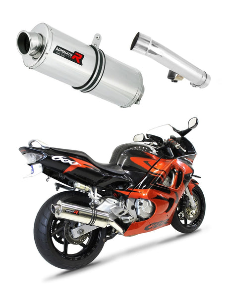 Honda CBR 600 F2 / F3 1991 - 1998 Exhaust Silencer Muffler OV + dB killer medium 19 m.