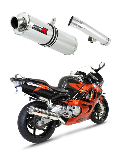 Honda CBR 600 F2 / F3 1991 - 1998 Exhaust Silencer Muffler ST + dB killer medium 19 m.