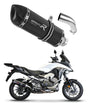 Honda VFR 800 X Crossrunner 2015 - 2021 Exhaust Silencer Muffler HP1 BLACK + dB killer medium 20 m.