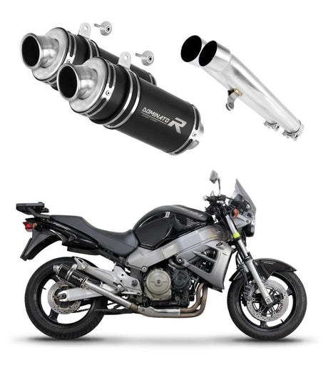 Honda CB 1100 X11 Exhaust Silencer Muffler GP1 BLACK + dB killer medium