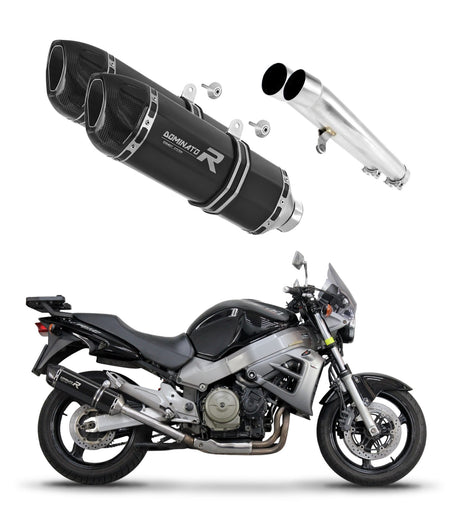 Honda CB 1100 X11 Exhaust Silencer Muffler HP1 BLACK + dB killer medium