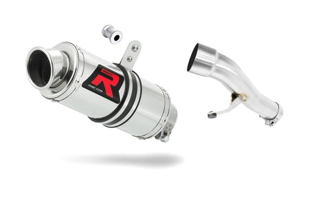 Honda CB 500 1993 - 2003 Exhaust Silencer Muffler GP1 + dB killer medium 19 m.
