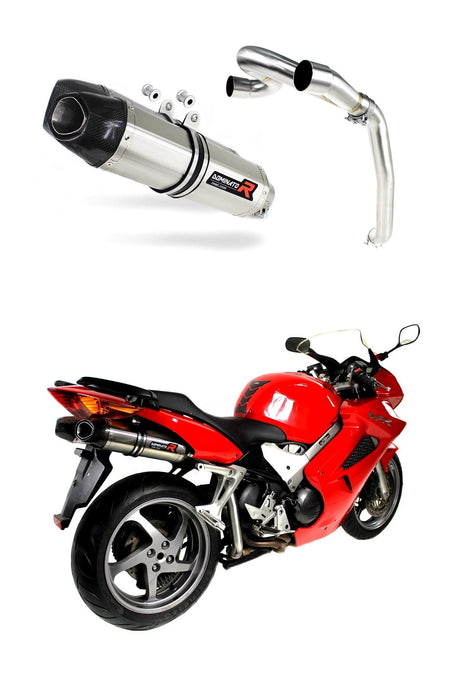 Honda VFR 800 V TEC 2002 - 2013 Exhaust Silencer Muffler HP1 + dB killer medium 20 m.