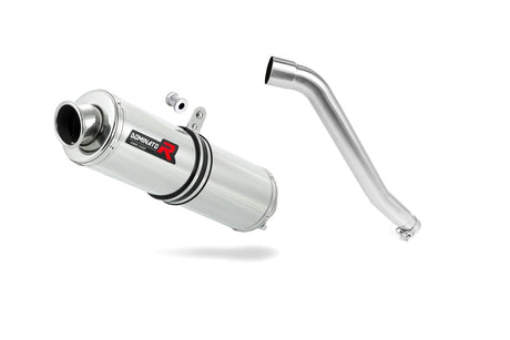 Honda XL 600 V TRANSALP 1987 - 2000 Exhaust Silencer Muffler ST + dB killer medium 19 m.