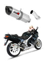 Honda VFR 750 1990 - 1992 Exhaust Silencer Muffler HP1 + dB killer medium 19 m.