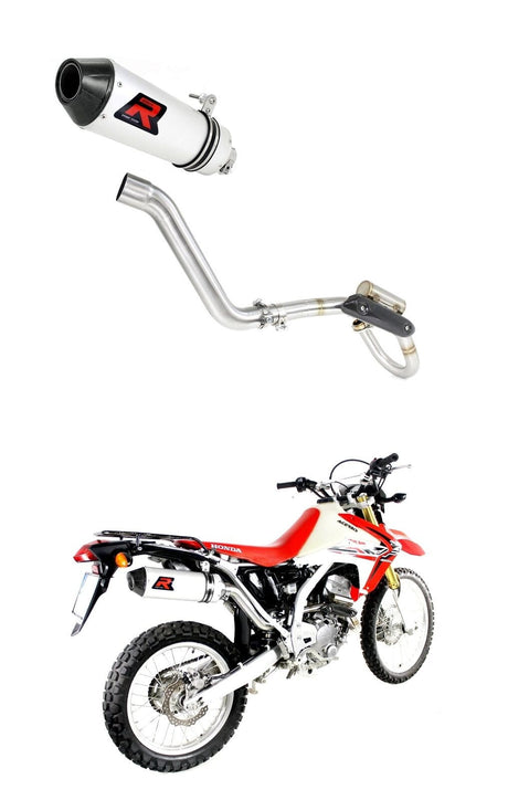 Honda CRF 250 L 2012 - 2016 PowerBomb Full Exhaust System Collector Silencer MX2 + dB killer medium 20 m.