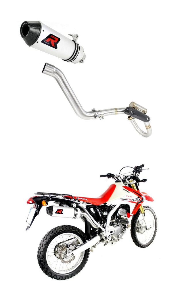 Honda CRF 250 L 2012 - 2016 PowerBomb Full Exhaust System Collector Silencer MX2 + dB killer medium 20 m.