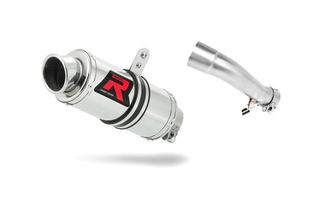 Honda CB 500 X 2013 - 2016 Exhaust Silencer Muffler GP1 + dB killer medium 20 m.