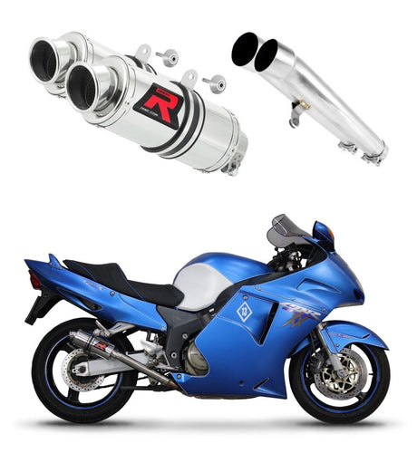 Honda CBR 1100 XX 1996 - 2006 Exhaust Silencer Muffler GP1 + dB killer medium 19 m.