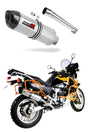 Honda XRV 750 AFRICA TWIN RD07A 1996 - 2003 Exhaust Silencer Muffler HP1 + dB killer medium 19 m.