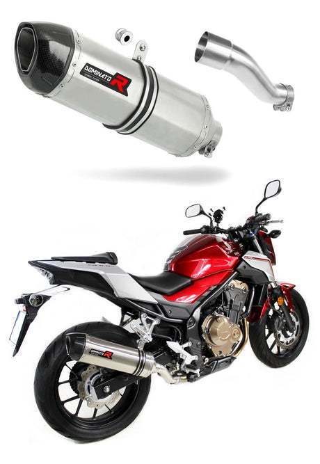 Honda CB 500 F 2016 - 2019 Exhaust Silencer Muffler HP1 + dB killer medium 20 m.