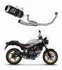 Honda VTR 250 2009 - 2015 Full Exhaust System Collector Silencer GP BLACK + dB killer 20 m.