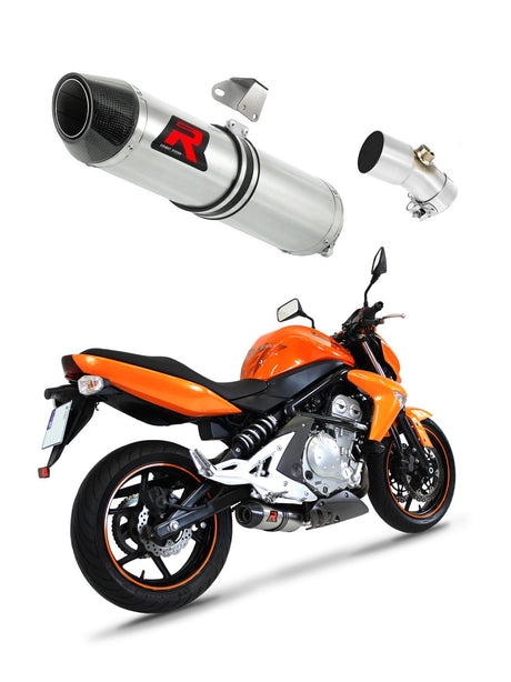 Kawasaki ER - 6 N / F 650 2006 - 2008 Exhaust Silencer Muffler HP2 + dB killer medium 20 m.