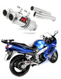 Kawasaki ZZR 1200 2002 - 2005 Exhaust Silencer Muffler GP1 + dB killer medium 20 m.