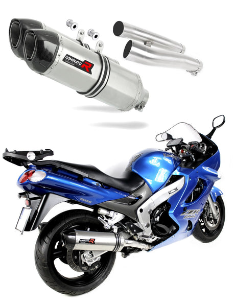 Kawasaki ZZR 1200 2002 - 2005 Exhaust Silencer Muffler HP1 + dB killer medium 20 m.