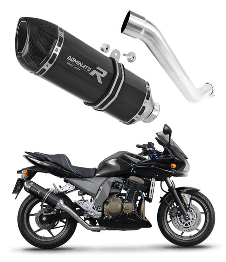 Kawasaki Z750 2004 - 2006 Exhaust Silencer Muffler HP1 BLACK + dB killer medium 20 m.
