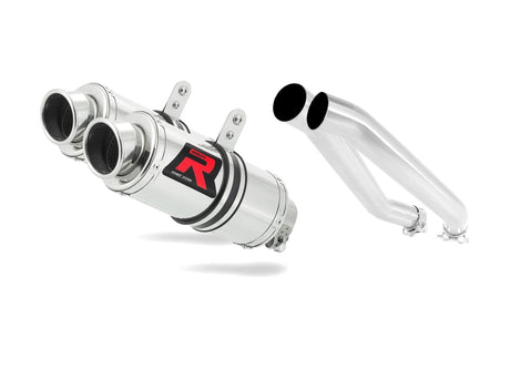 Kawasaki Z1000 2003 - 2006 Exhaust Silencer Muffler GP1 + dB killer medium 20 m.