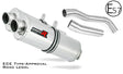 Z1000 EU Approved Exhaust Silencer OVAL 2007 - 2009 20 m.